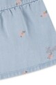 Dievčenské šaty Levi's BABY DOLL SMOCKED DRESS modrá 4EM227