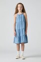 Levi's vestito bambina HALTER TIERED DRESS midi blu 4EM228