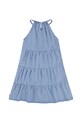 Дівчинка Дитяча сукня Levi's HALTER TIERED DRESS 4EM228 блакитний