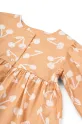 Dievčenské bavlnené šaty Liewood Ariana Printed Dress oranžová LW19806