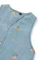Dievča Dievčenské rifľové šaty Liewood Angelica Printed Denim Dress LW19896 modrá