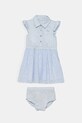 Сукня для немовлят Guess візерунок блакитний A5GK01.WG5P0.PPYA