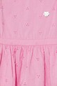 Fete Guess rochie din bumbac pentru bebeluși A5GK04.WH710.PPYA roz