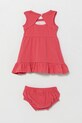 Guess rochie bebe A5GK06.K6YW4.PPYA roz SS25