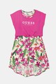 Παιδικό φόρεμα Guess με μοτίβο ροζ J5GK13.K6YW4.PPYA