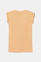 Guess rochie din bumbac pentru copii K5GK18.KAUG0.PPYA portocaliu SS25