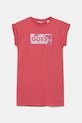 Guess sukienka bawełniana dziecięca krótki różowy K5GK18.KAUG0.PPYA