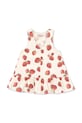 Дитяча бавовняна сукня Konges Sløjd FEN DRESS GOTS бавовна бежевий KS102443