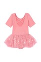 Dziewczynka Konges Sløjd sukienka dziecięca BALLERINA DRESS KS102647 różowy