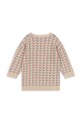 Дівчинка Дитяча вовняна сукня Konges Sløjd BELOU KNIT DRESS KS102860 бежевий
