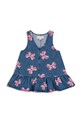 Dětské bavlněné šaty Konges Sløjd MAGOT DRESS GOTS KS102921 modrá SS25