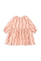 Дитяча бавовняна сукня Konges Sløjd COCO DRESS GOTS KS102273 рожевий SS25