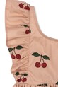 Konges Sløjd sukienka bawełniana dziecięca VERBENA DRESS GOTS różowy KS102296