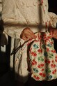 Dievčenské bavlnené šaty Konges Sløjd FRILLA DRESS KS102232 béžová
