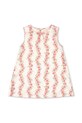 Dievčenské šaty Konges Sløjd SHEENY DRESS KS102430 béžová SS25