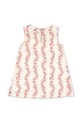 Dziewczynka Konges Sløjd sukienka dziecięca SHEENY DRESS KS102430 beżowy