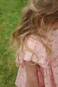 Konges Sløjd sukienka dziecięca AVA BOW DRESS GOTS KS102444