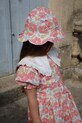 Konges Sløjd sukienka bawełniana dziecięca COEUR COLLAR DRESS GOTS KS102649