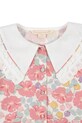 Konges Sløjd sukienka bawełniana dziecięca COEUR COLLAR DRESS GOTS różowy KS102649