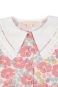 Konges Sløjd rochie din bumbac pentru copii COEUR COLLAR DRESS GOTS roz KS102649