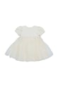 Marni sukienka bawełniana niemowlęca MD294B DRESS M01439 beżowy SS25