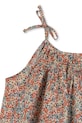Konges Sløjd rochie din bumbac pentru copii PACEY STRAP DRESS GOTS roz KS101007