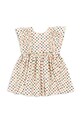 Детское платье Konges Sløjd EVIA BOW DRESS GOTS KS103055 бежевый SS25
