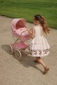 Φόρεμα Konges Sløjd ELLIE DRESS GOTS στρογγυλό μπεζ KS103056