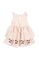 Κοριτσίστικα Φόρεμα Konges Sløjd ELLIE DRESS GOTS KS103056 μπεζ