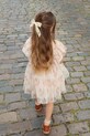 Детское платье Konges Sløjd ADA FAIRY DRESS GRS короткий бежевый KS103057