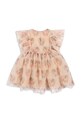 Fete Konges Sløjd rochie fete ADA FAIRY DRESS GRS KS103057 bej