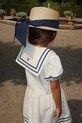 Konges Sløjd rochie din bumbac pentru copii ALLIE SAILOR DRESS GOTS KS103177