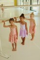 Παιδικό φόρεμα Konges Sløjd MOUSSE DRESS ροζ KS103201