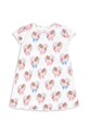 Хлопковое детское платье Konges Sløjd MALLOU DRESS GOTS короткий белый KS103245