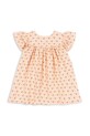 Šaty Konges Sløjd COCO DRESS GOTS KS103059 oranžová SS25