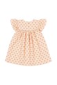 Dievča Šaty Konges Sløjd COCO DRESS GOTS KS103059 oranžová