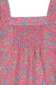 Obleka Konges Sløjd PACEY BOW DRESS GOTS KS103063 roza