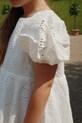 Dievčenské bavlnené šaty Konges Sløjd GLAISE DRESS GOTS KS103166