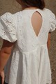 Dievčenské bavlnené šaty Konges Sløjd GLAISE DRESS GOTS KS103166