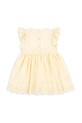 Konges Sløjd rochie POSEY DRESS KS103192 galben SS25