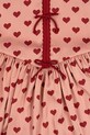 Konges Sløjd rochie DELPHINE DRESS portocaliu KS103300