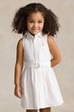 Polo Ralph Lauren sukienka bawełniana dziecięca biały 312934188001