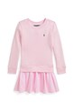 Polo Ralph Lauren sukienka dziecięca 312965124001 różowy SS25