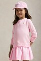 Dievčenské šaty Polo Ralph Lauren ružová 312965124001