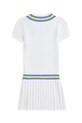 Κοριτσίστικα Παιδικό βαμβακερό φόρεμα Polo Ralph Lauren 313964760001 λευκό