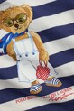 Fete Polo Ralph Lauren rochie din bumbac pentru bebeluși 310966461001 bleumarin