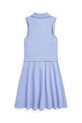 Dievčenské bavlnené šaty Polo Ralph Lauren 313965176003 modrá SS25