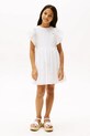 Детска рокля Tommy Hilfiger еластичен бял KG0KG08472.128.176.PPYA