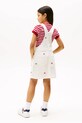 Lány Tommy Hilfiger gyerek pamutruha KG0KG08490.98.122.PPYA fehér