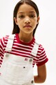 Tommy Hilfiger gyerek pamutruha KG0KG08490.98.122.PPYA fehér